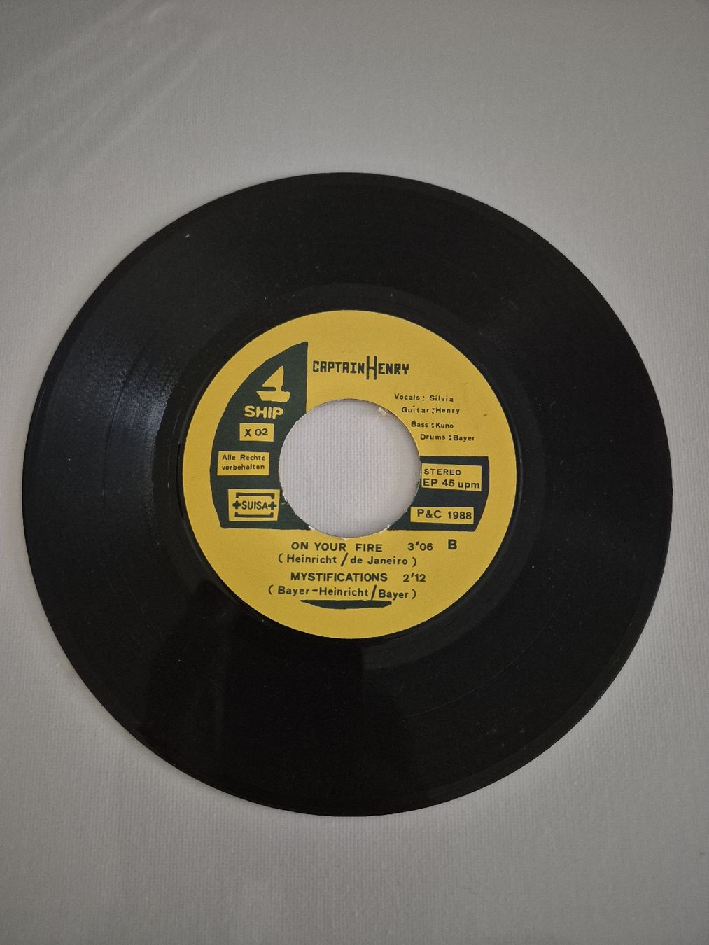 Dischi in vinile: Captain Henry -  Pretty Boy/On your Fire - Single 7 , CH – Usato da Uster venduto da newwave0 3