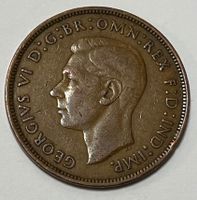 1 Penny - George VI - Vereinigtes Königreich - 1944