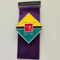 Jubiläumsschiessen Medaille Zimmerschützen Speicher 1997