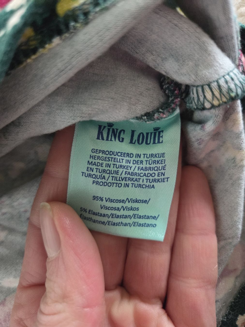 King Louie Vestiti: Sommerkleid King Louie Grosse S – Usato da Walchwil venduto da Petulas 2