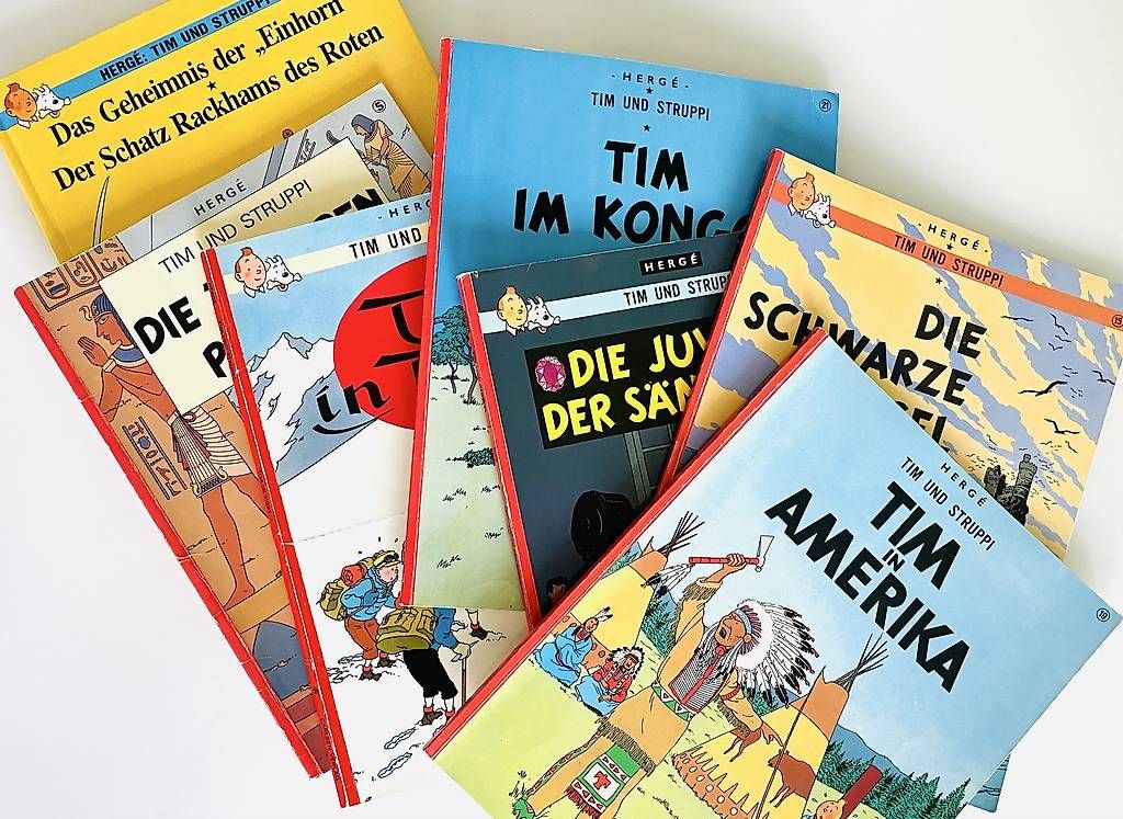 Fumetti: Tim und Struppi Comic-Klassiker (1982-1990) – Usato da Stein AG venduto da rbk79