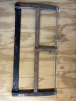 Holz Säge Antik Spannsäge