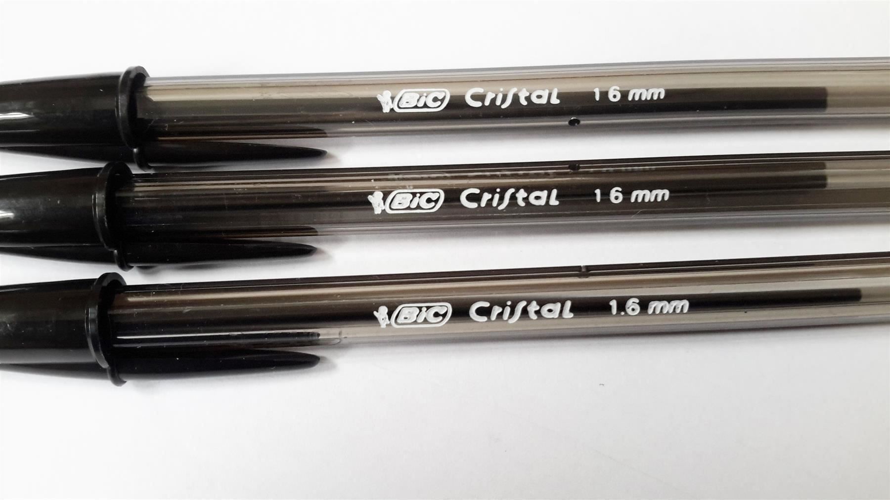 Penna & Evidenziatori: Kugelschreiber, 3er, BIC Cristal schwarz – Nuovo e nell'imballaggio originale da St. Gallen venduto da cointec 4