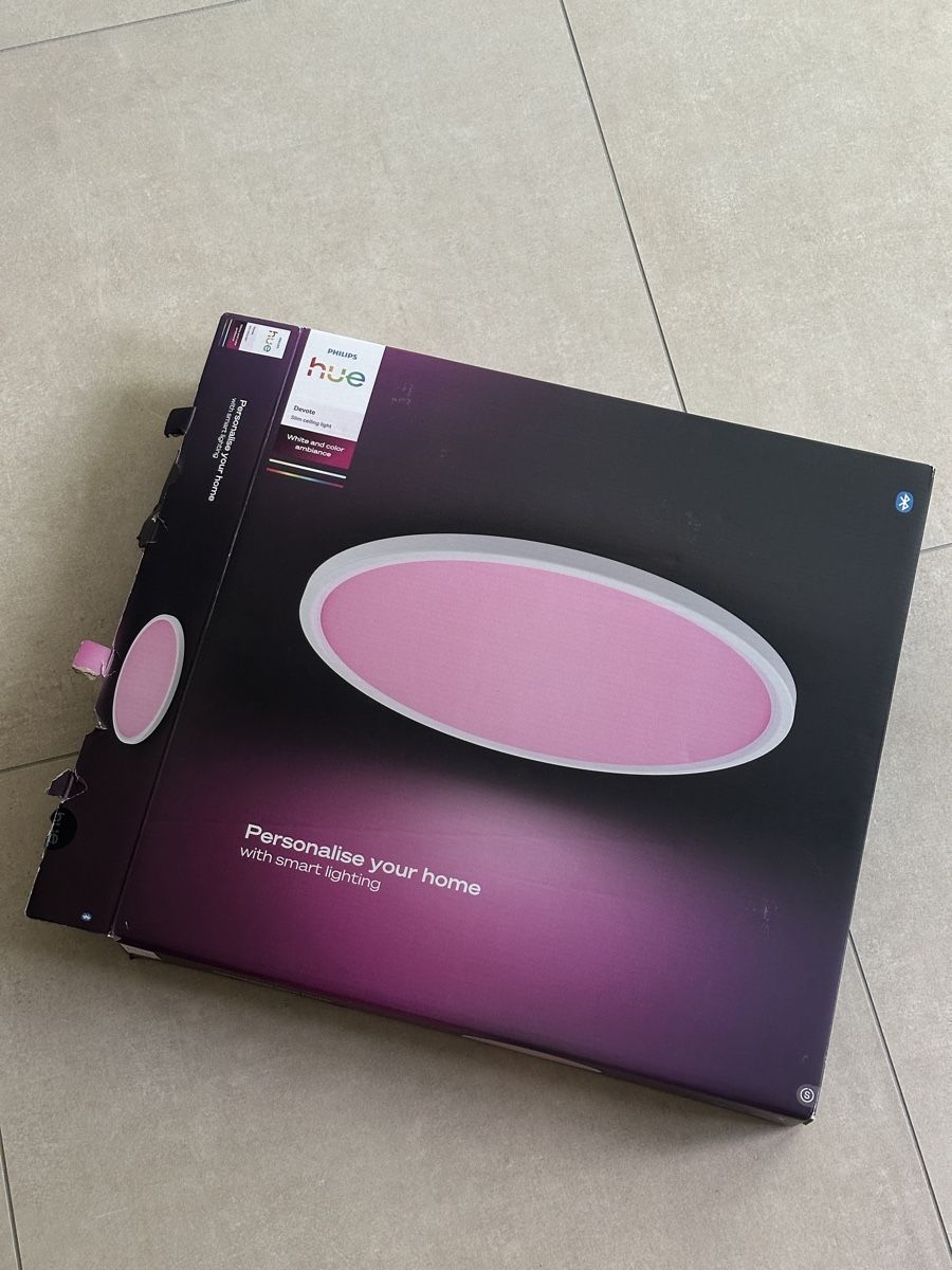 Philips Lustres & lampes de plafonds: Philips Hue Devote Deckenlampe – Neuf (Voir description) à Wetzikon ZH par jennixrk