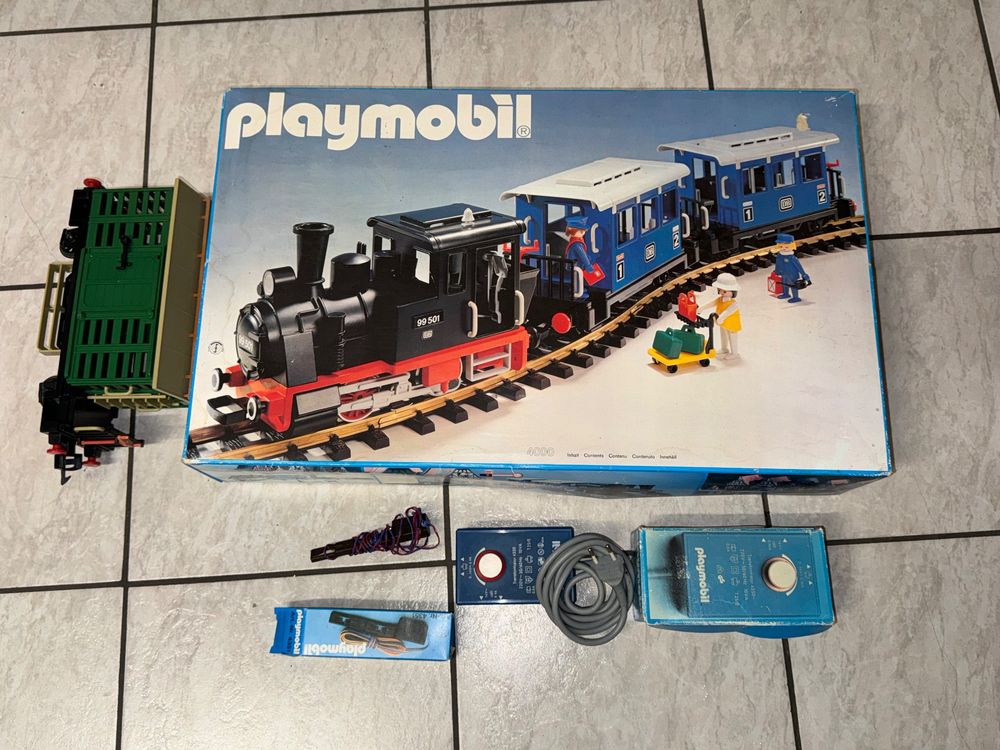 Playmobil Eisenbahn Alt