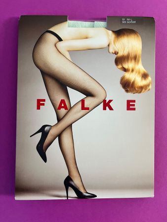 Strumpfhose, FALKE, Grösse M-L,  Farbe Lim Sorbet