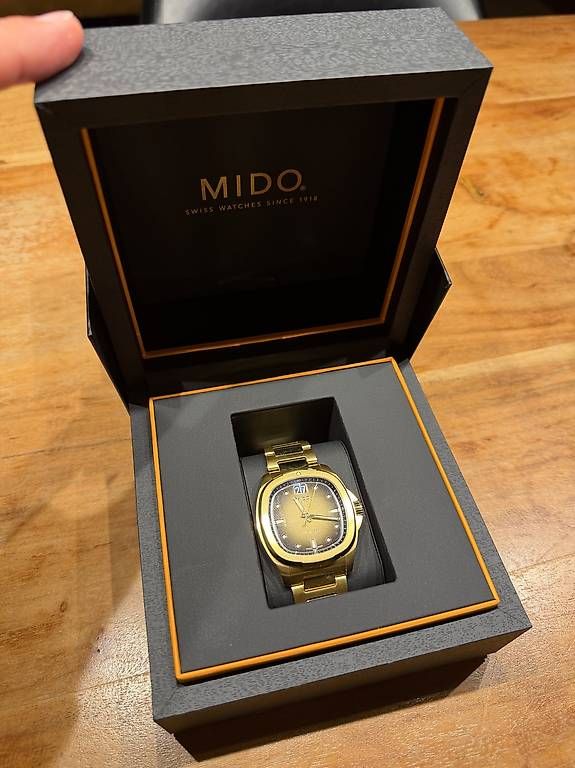 Mido Uhren: MIDO Multifort TV Big Date Automatic Gold | Neuwertig – Gebraucht aus Landquart von Sisej 1