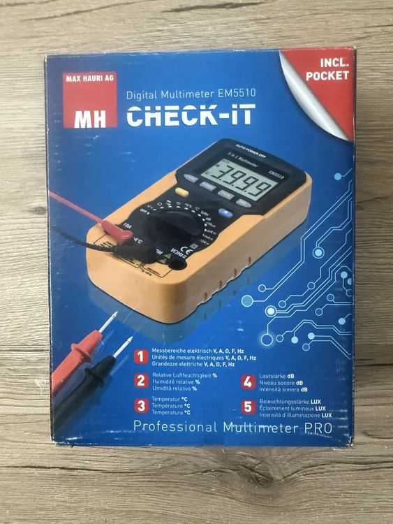 Digital Multimeter EM5510, Check-It, neu und Ovp (Neu und ...
