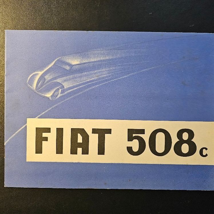 Fiat Documenti: Fiat 508c Prospekt – Usato da Stein AG venduto da Zantico