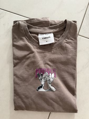 Catch T-Shirt, Grösse M, braun - Ideales Sommer T-Shirt!