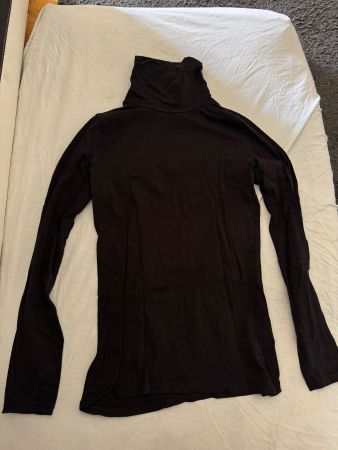 Rollkragen Pullover Gr. S, in schwarz