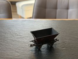 Modelleisenbahn Waggon braun guter Zustand