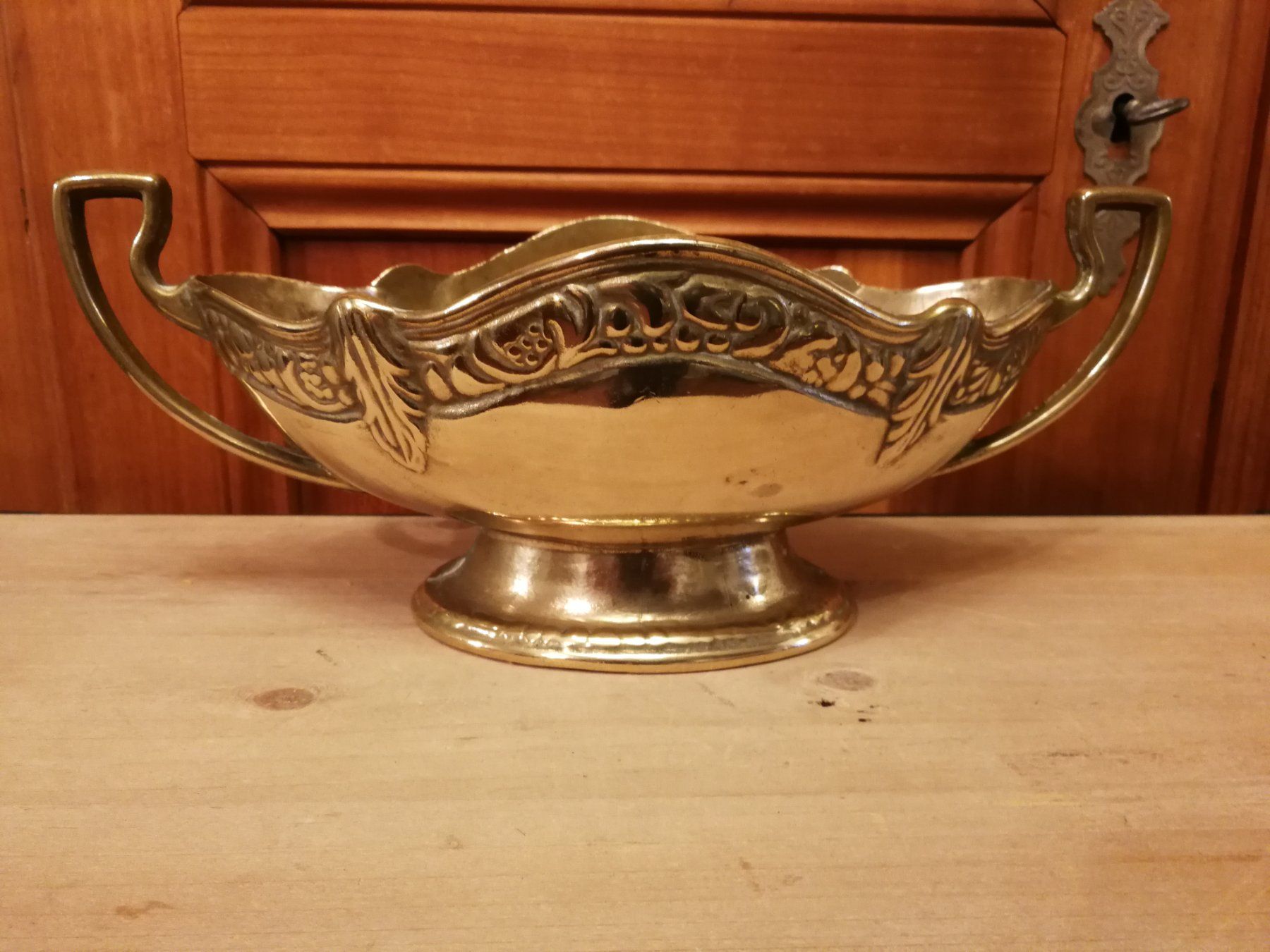Schalen: Messing Schale, Blumenschale, Gardiniere – Gebraucht aus Wagenhausen von Simbad 2