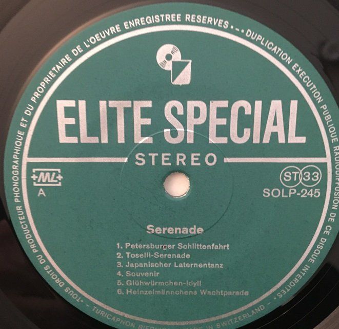 Dischi in vinile: Serenade (LP) – Usato da Grüningen venduto da azulamarillo_vinyl 2
