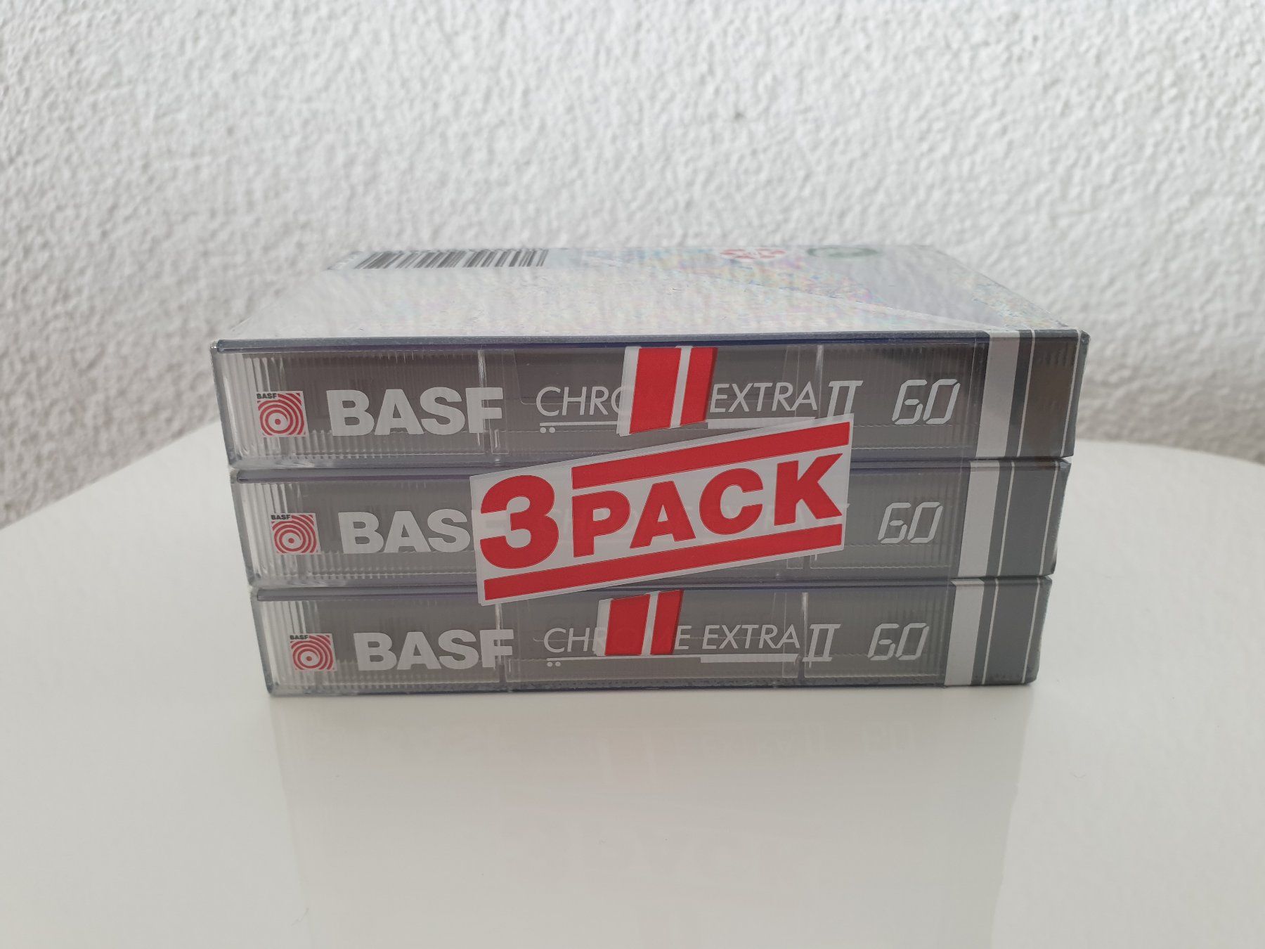 Musicassette: 3x BASF Kassetten Chrome Extra II 60 min OVP – Nuovo e nell'imballaggio originale da Obfelden venduto da Masme 1