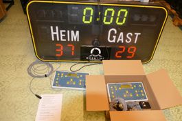 Stoppuhr, Sport-Anzeigetafel, Sportuhr Handball Volleyball