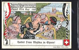 Basel, Intern. Sängerwettstreit Männer