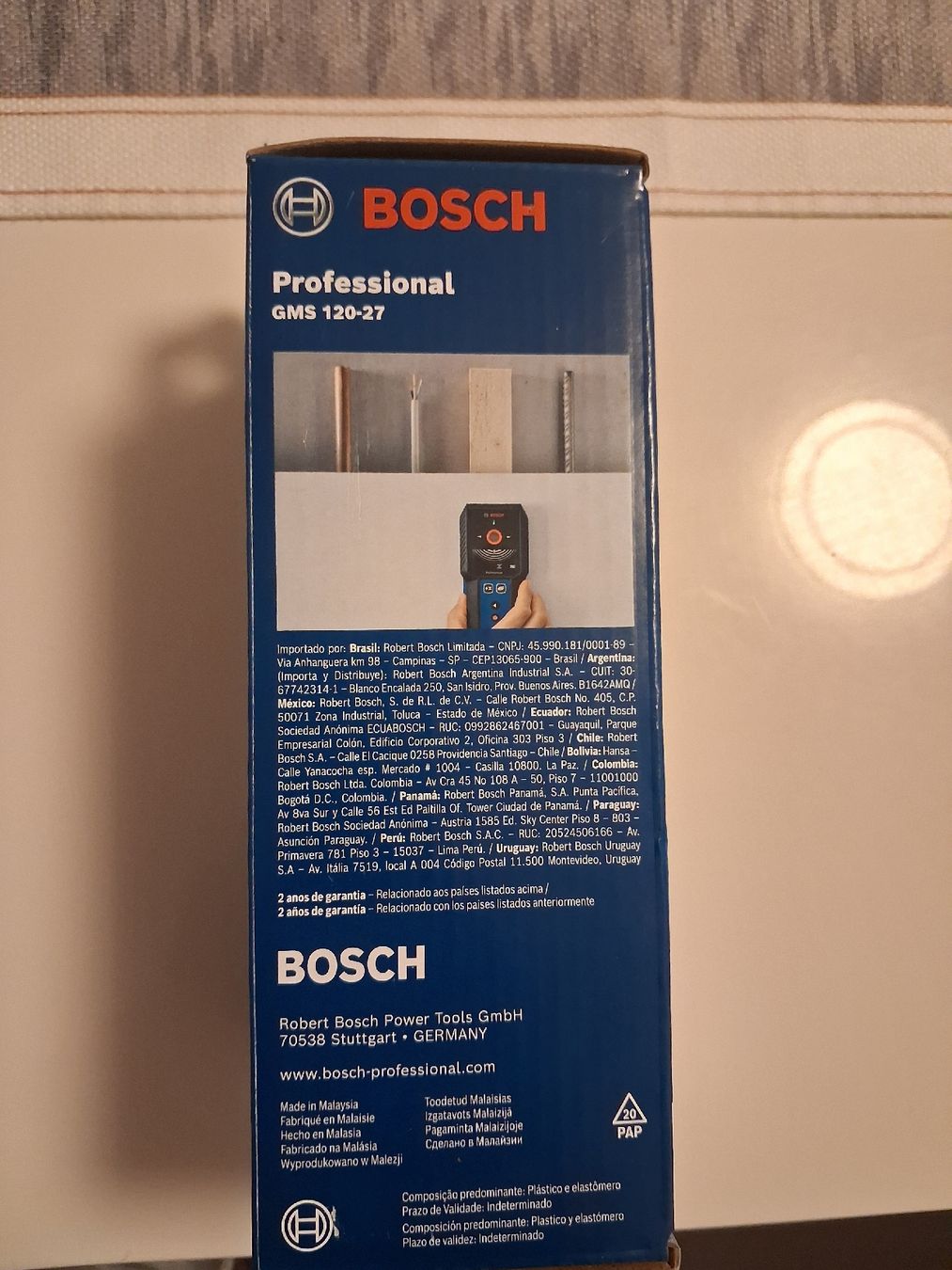 Bosch Misurare: BOSCH Rilevatore Multi GMS 120-27 nuovo – Nuovo e nell'imballaggio originale da Jona venduto da MirkoAltad 1