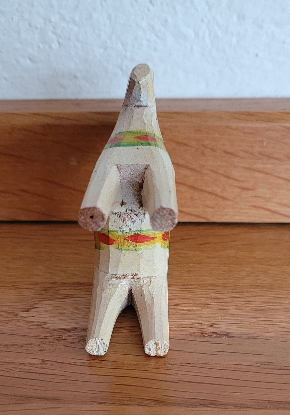 Statuette: Dala Pferd creme farbig ca. 7.5 cm hoch – Usato da Wetzikon ZH venduto da Zirben5 4