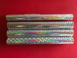 Folie Selbstklebefolie Holographie-Folie irisierend 4 Roll.