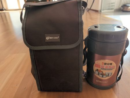 Insulated Lunch Bag with Stainless Steel Food Container