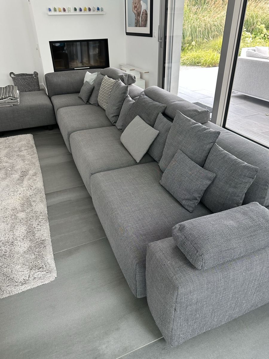 Vitra Sofas: Edles Sofa-Kombination Soft Modular "Jasper Morrison" VITRA – D'occasion à Tannay par elchburki 3