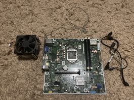 HP IPMB7-MP Mainboard mit CPU-Kühler & Kabeln
