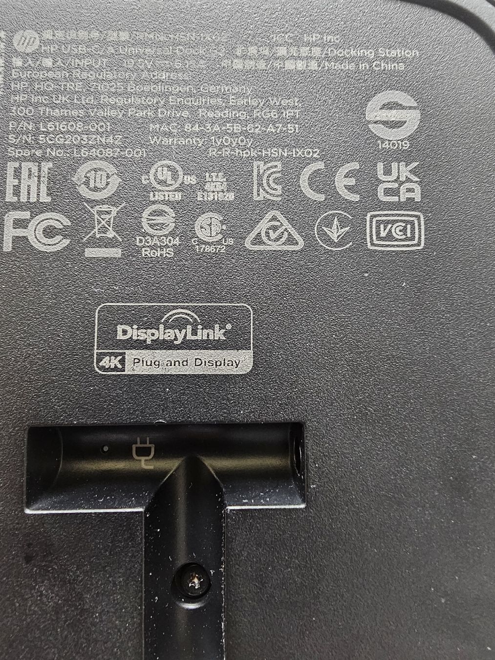 Hewlett Packard Docking station: HP USB-C/A Universal Dockingstation G2 - Neuwertig – Nuovo (secondo la descrizione) da Wohlen AG venduto da niki31 1