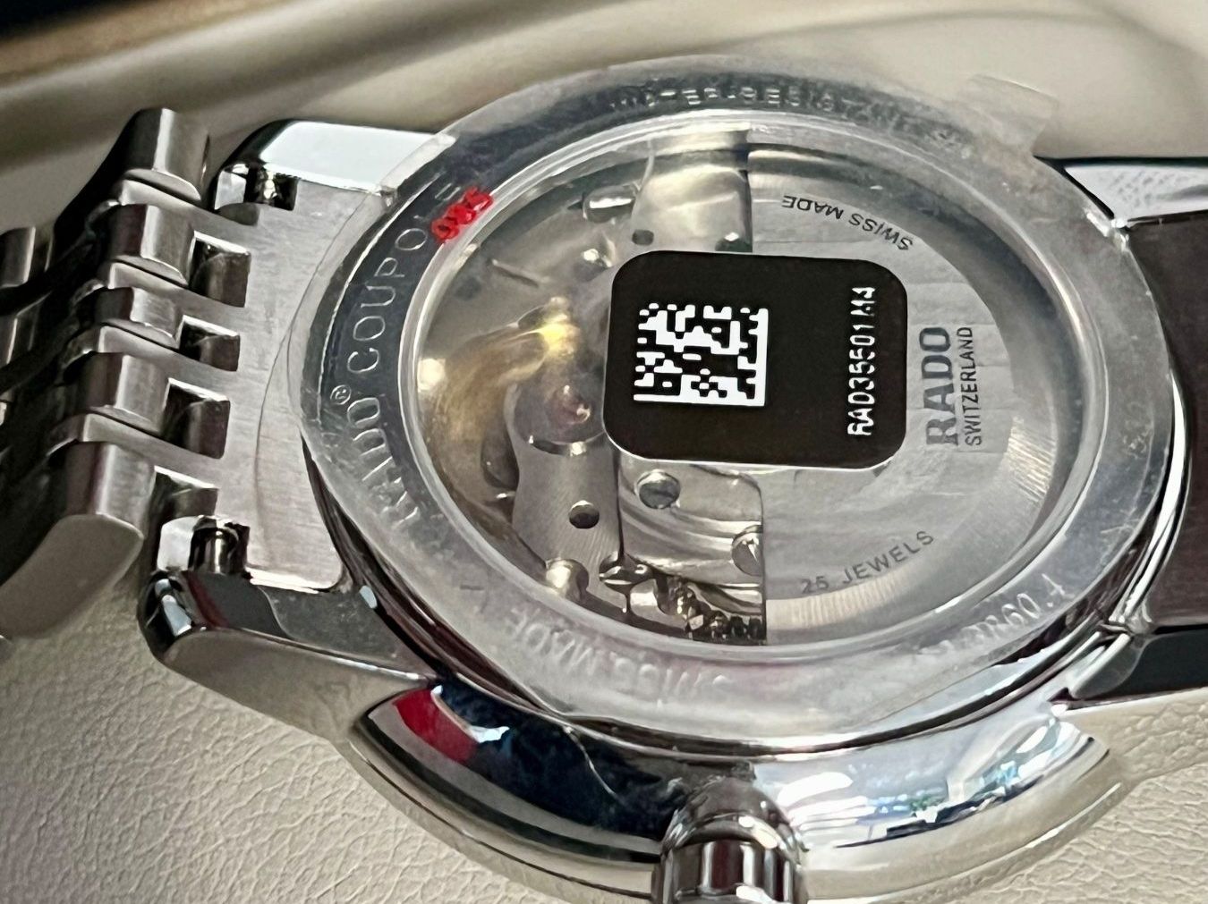 Rado Orologi: Rado Coupole Classic White Full set – Usato da Sion venduto da ROBY_ROBY_ROBY 4