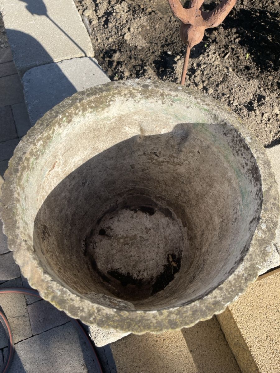 Vasi per fiori: Eternit Blumentopf 60er Jahre – Usato da Villnachern venduto da socondlife 1