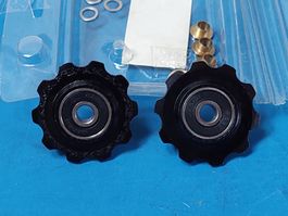 NEUE originalverpackte WECHSELRÄDLI Farbe schwarz 🚲⚙️⚙️