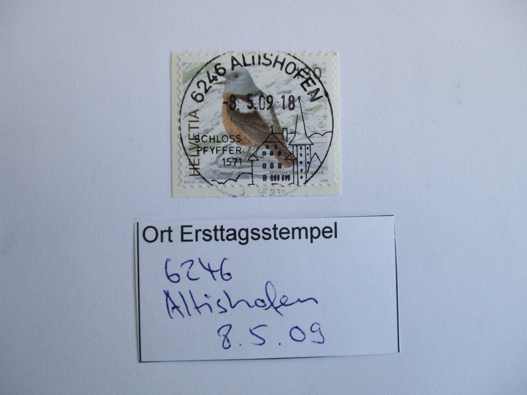 Alle Briefmarken: Voll Ort Ersttagsstempel 6246 Altishofen – Gebraucht aus Langnau b. Reiden von Aktuell88