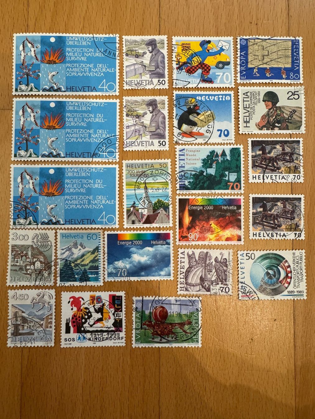 Tutti i francobolli: Briefmarken Schweiz – Usato da Berg am Irchel venduto da Zweiti_Chance