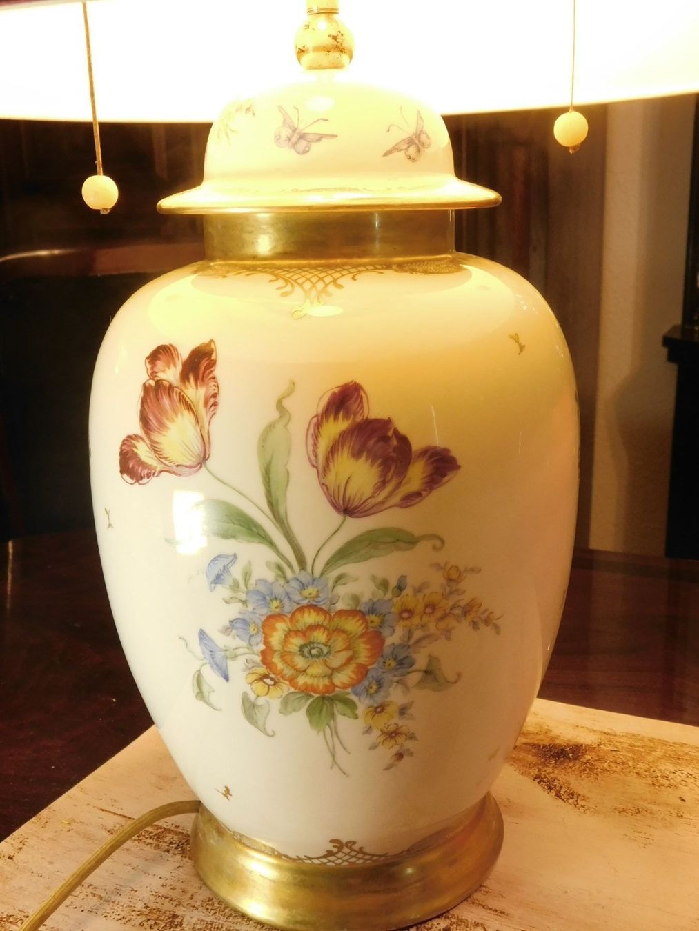 Herend Lampade: Wunderschöne Antik Lampe Jahre 1930er – Usato da Emmenbrücke venduto da Ulisse-22 3