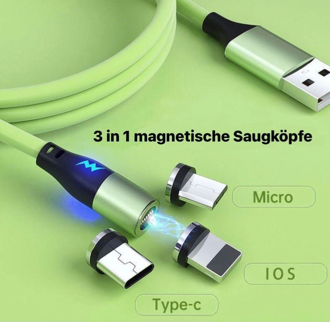 Caricabatterie: Smartphone Ladekabel 3 in 1 – Nuovo e nell'imballaggio originale da St. Gallen venduto da Alesha_Shop 2
