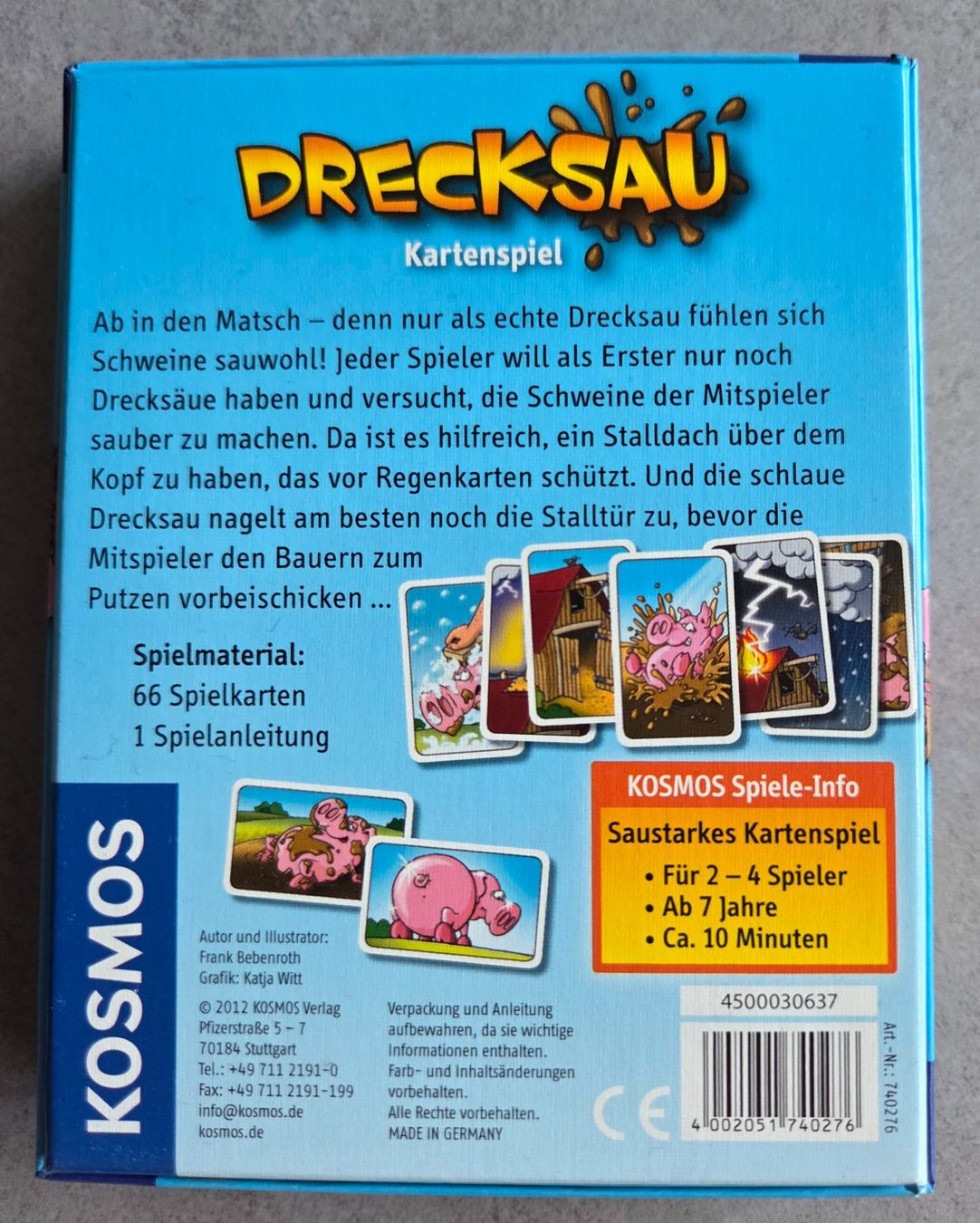 Kosmos Giochi: Kartenspiel "Drecksau" – Usato da Domat/Ems venduto da rof_j2rm 1