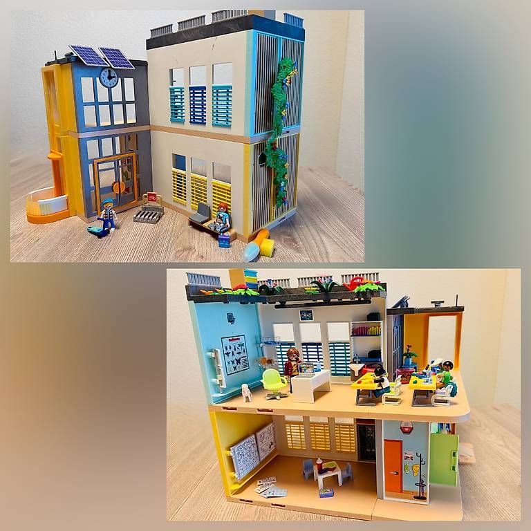 Giocattoli: PLAYMOBIL 71327 //  Grosses Schule – Usato da Seewen (SZ) venduto da manuelit0