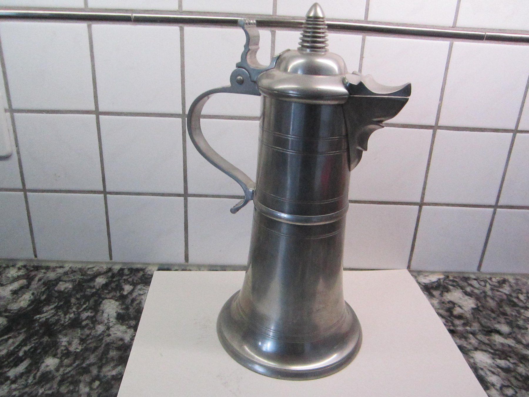 Caraffe: Antiker-Zinn-Krug. – Usato da Mellingen venduto da Wupper 2