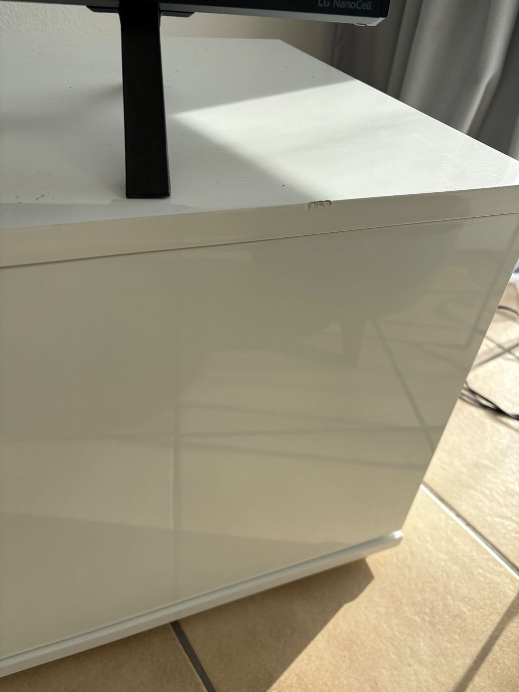 Pfister Mobili TV: Meuble TV blanc laqué moderne - Pfister – Usato da Matran venduto da ann_scf8 4