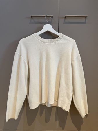 CREMEFARBENER ZARA PULLOVER