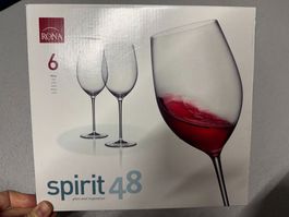 Rona spirit 48 Weingläser Set 6er Neu