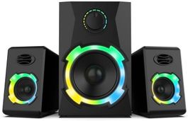 PC Lautsprecher 2.1 subwoofer 40W RGB Gaming Lautsprechers