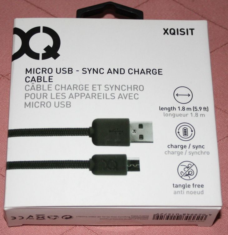 Micro USB - Sync and Charge Cable 1,8m Neu Originalverpackt (Neu ...