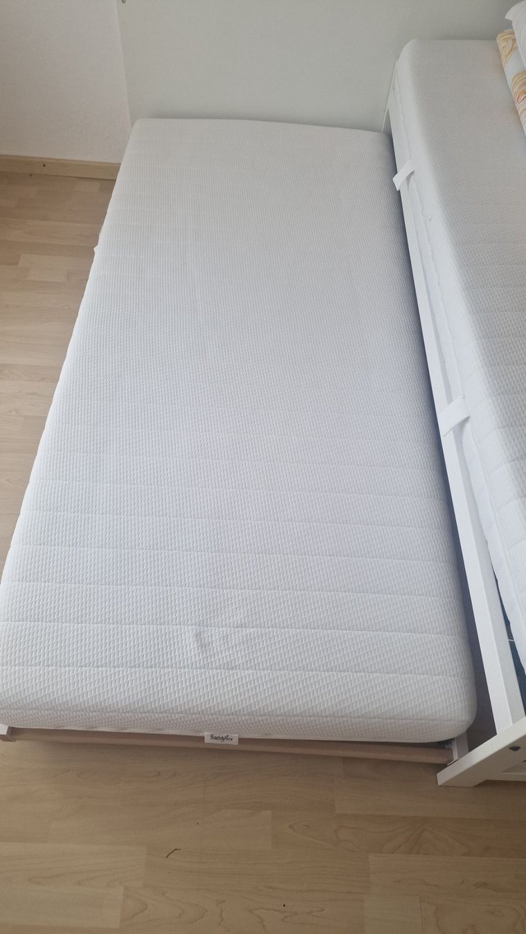 Micasa Letti: Doppelbett Lattenrost. 2-teilig, untereinander verschiebar – Usato da Weisslingen venduto da and-lo73 5