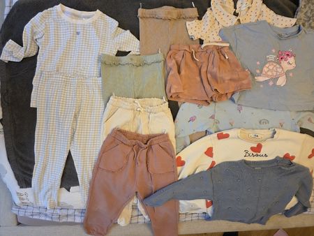 Kinderkleider-Set 12 Teile Kleiderpaket Gr. zwischen 98=104