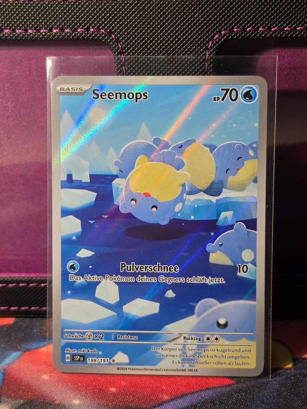 Pokémon Sammelbilder & Trading cards: Seemops 199 – Gebraucht aus Binningen von oscark77