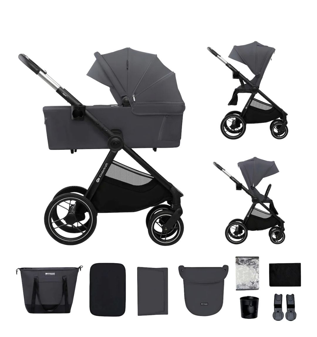 Carrozzine: Kombikinderwagen NEA 2.0 grau – Nuovo e nell'imballaggio originale da Seftigen venduto da bendzsy91