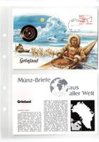 Grönland_1988_Münzbrief mit Beschreibung