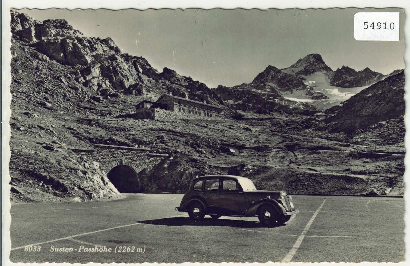 Cartoline postali: Susten - Passhöhe - Auto – Usato da Ettingen venduto da Kartenplanet