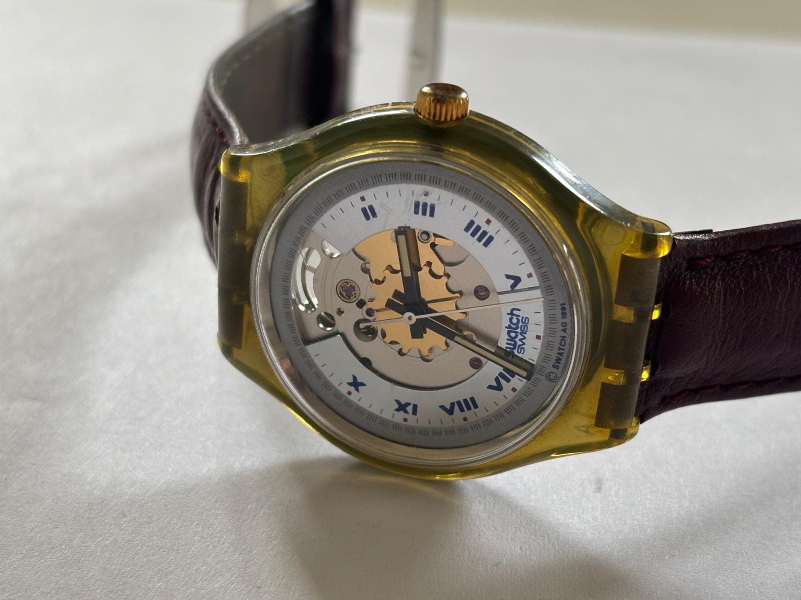 Swatch Uhren: Swatch Automatic RUBIN – Gebraucht aus Zürich von vitty 2